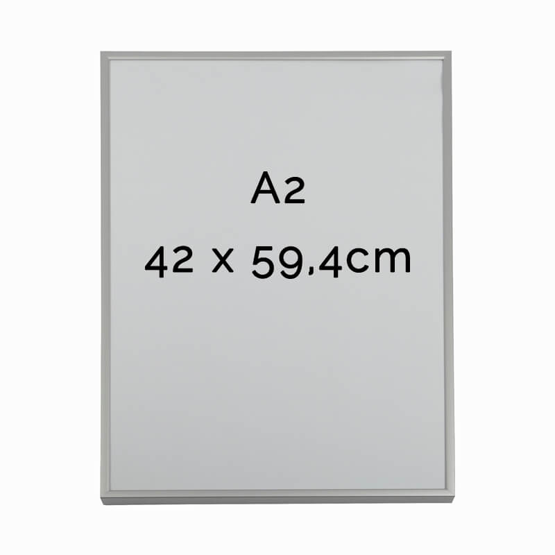 aluminium silver, 42 59,4 cm (A2) Järsi
